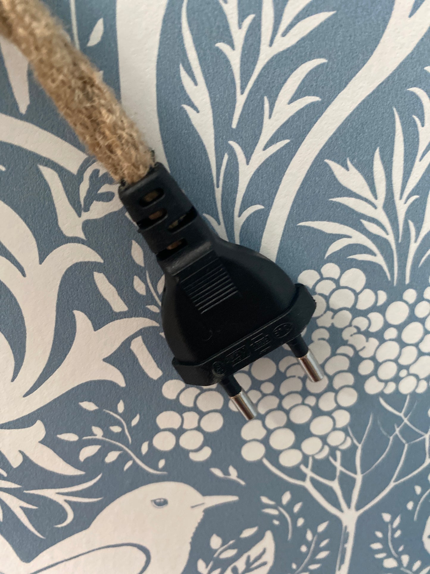 Lampe Anna charme anglais fleuri