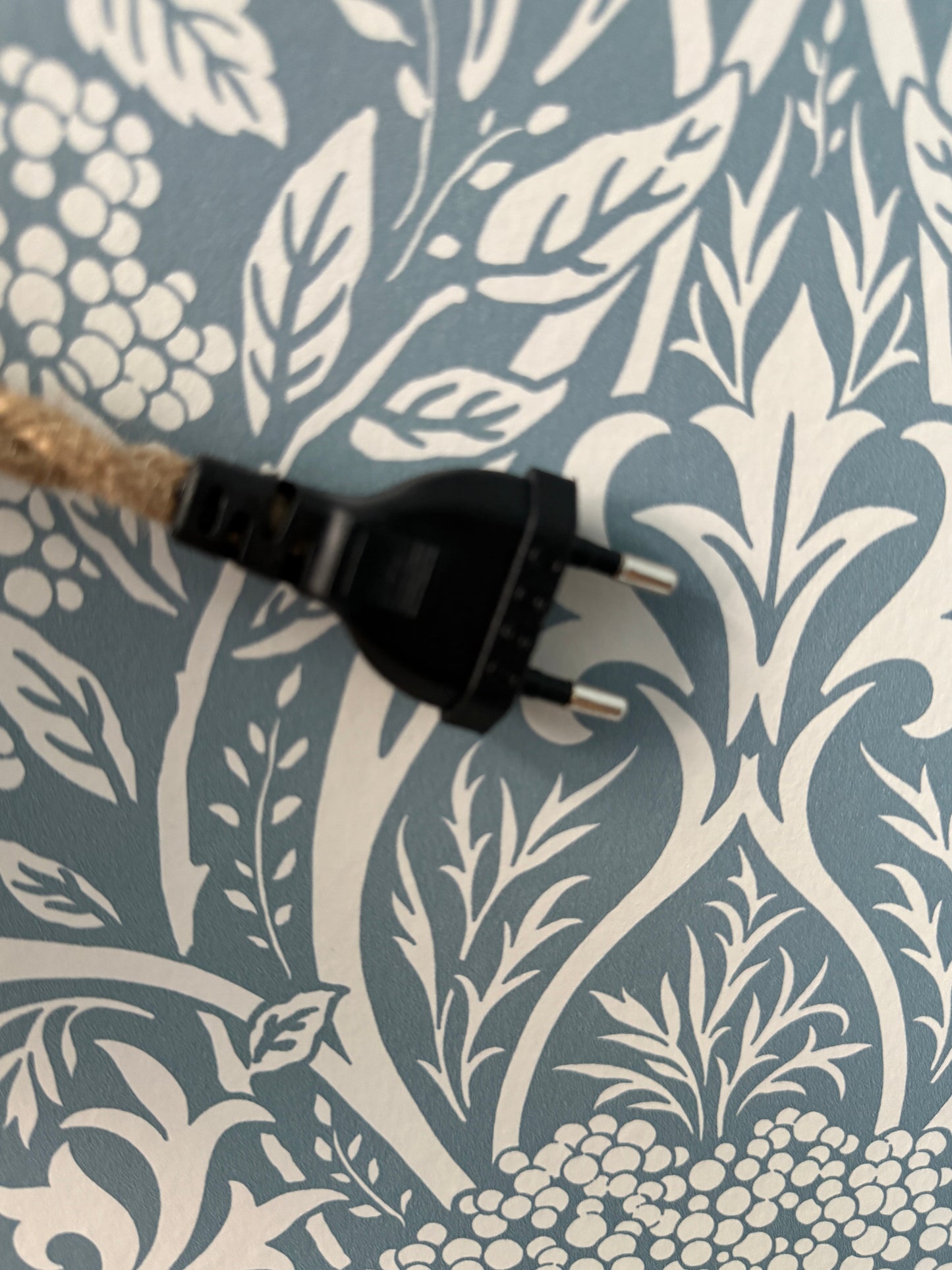 Anna – Lampe en gaze de coton fleurie | charme anglais vintage & douceur intemporelle