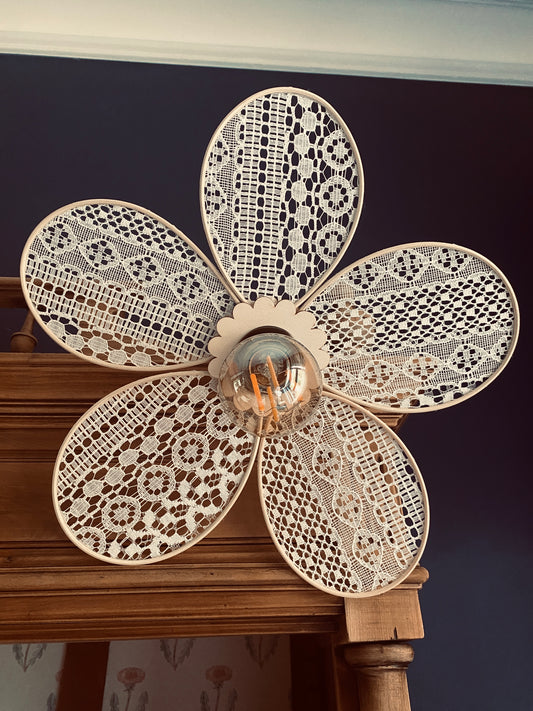 Lampe Anna dentelle