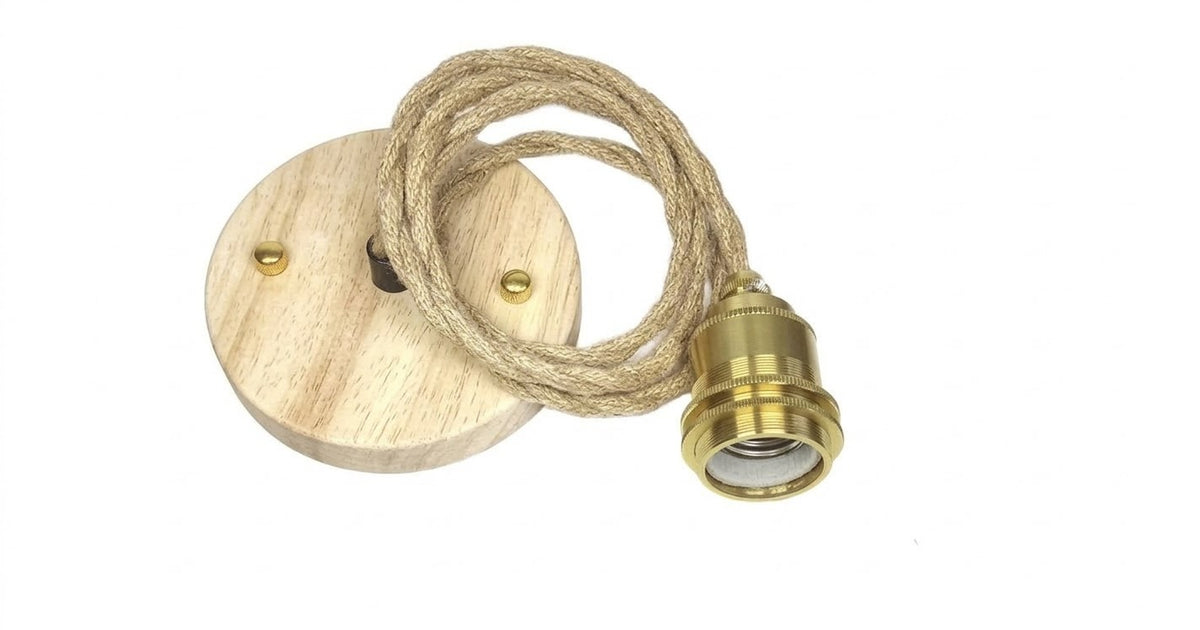 Suzanne – Suspension en rotin et toile de jute | charme naturel & ambiance chaleureuse