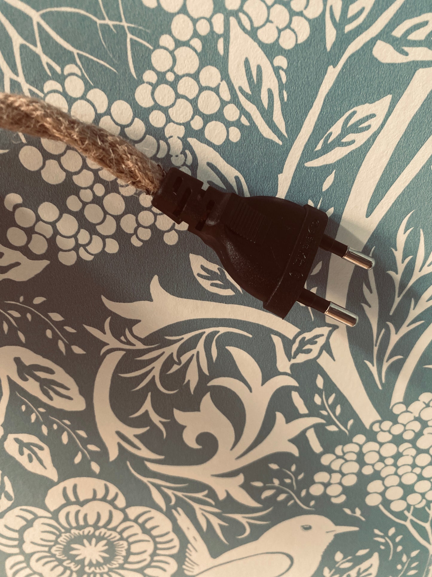 Lampe Anna en gaze de coton beige | douceur naturelle & élégance intemporelle