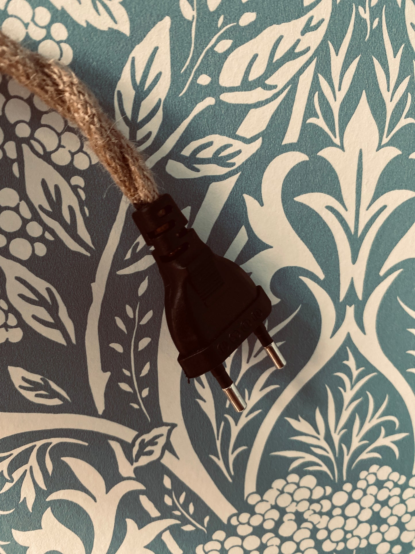 Lampe Suzie en toile de jute naturelle