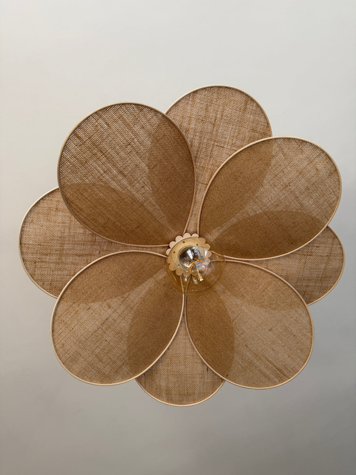 Suzanne – Suspension en rotin et toile de jute | charme naturel & ambiance chaleureuse